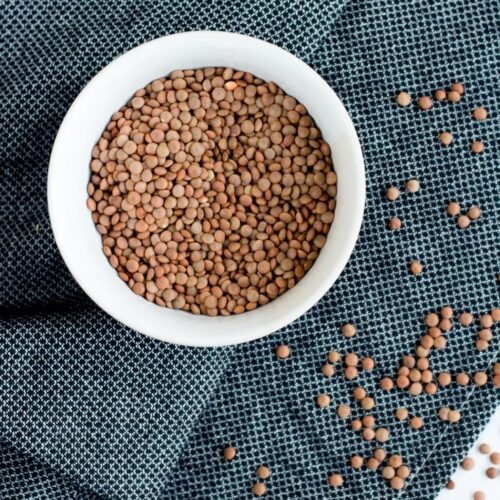 Organic Whole Desi Masoor - 500gm