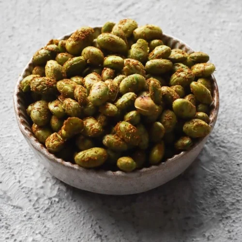 EDAMAME Roasted -18 GM PROTIEN - 100GM -Low carbs