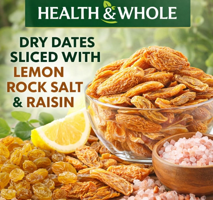 Dry dates with lemon and masala - yum - 100gm